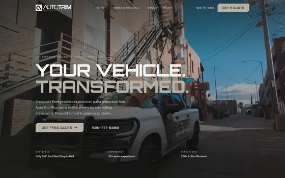 Auto Trim Plus site preview